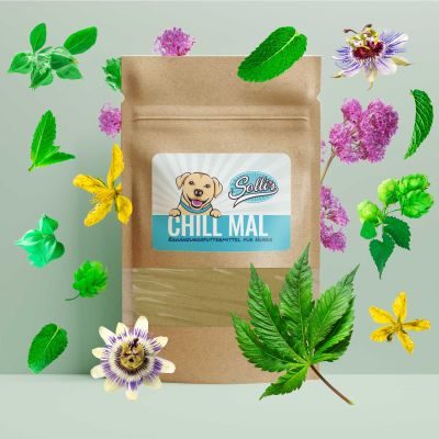 Thumbnail 4: Sollis Kräuterliebe Chill Mal, natürliches Ergänzungsfutter als Beruhigungsmittel für Hunde, 100 g