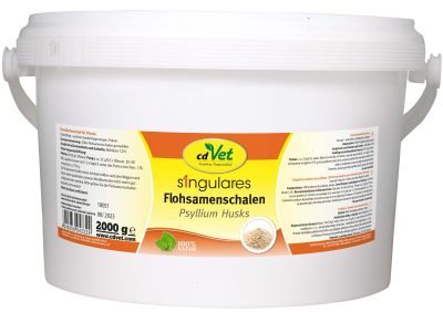 cdVet Singulares Flohsamenschalen - Einzelfuttermittel für Pferde und Ponys