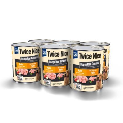 Thumbnail 2: NutriQM NutriQM Twice Nice Huhn & Hühnerbrustfilet 6 x 800g