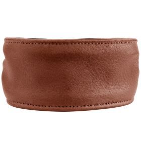 HUNTER Ergonomisches Halsband Arvika S (40), cognac/schwarz