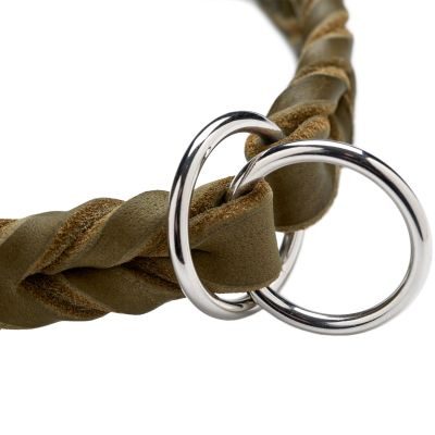 Thumbnail 5: HUNTER Dressurhalsung Solid Education L-XL, oliv