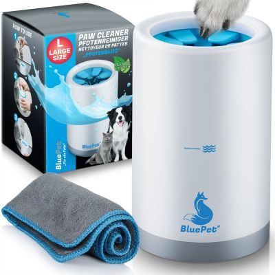 Thumbnail 4: BluePet Pfotenreinigungs-Sparset: Pfotenreiniger-Waschanlage "PfotenBlitz" & Pfotenbalsam: Auch als Nasenbalsam verwendbar! Reinigt sanft, pflegt unbedenklich