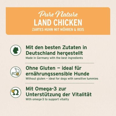 Thumbnail 3: AniForte Nassfutter LandChicken – "Huhn mit Möhren" 6 x 800 g