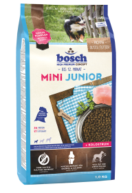 bosch Tiernahrung HPC Mini Junior Hundefutter – leicht verdaulich – 1kg