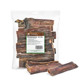 Kaureks Natur Hundeleckerlies Pferdeziemer 10 Stk- hypoallergener Hunde-Kauartikel - Hunde-Snack - Kausnack - Leckerli