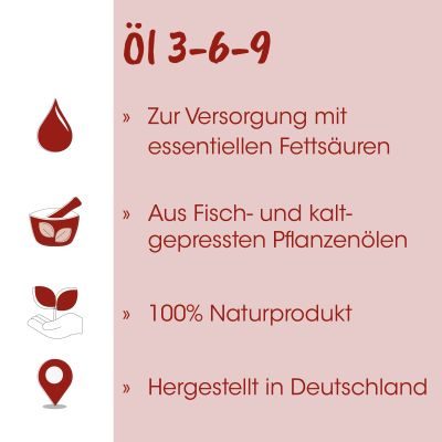 Thumbnail 6: Fit-BARF® Öl 3-6-9 100 ml – Ergänzungsfuttermittel mit Omega-Fettsäuren