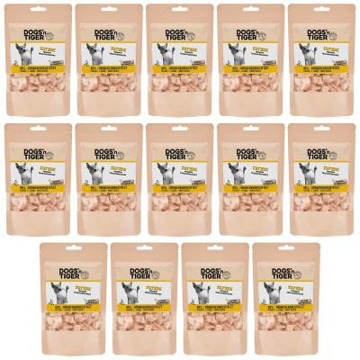 Thumbnail 2: Dogs'n Tiger Adult, Hunde Snacks, Fatzke, Leckerlies, 99% gefriergetrocknetes Hühnchenbrustfilet