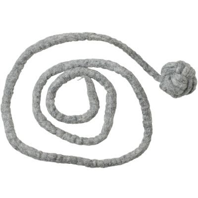 Thumbnail 1: stylecats® Katzenspielzeug Hammer mit Wollschnur hellgrau Ø = 4 cm (120 cm Gesamtlänge)