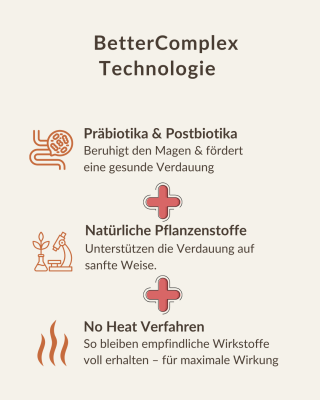 Thumbnail 5: bettertreats Verdauungs-Snacks für Hunde mit Prä- & Postbiotika. Natürliche Unterstützung gegen Sodbrennen, Blähungen, Gras- & Kotfressen - täglich füttern