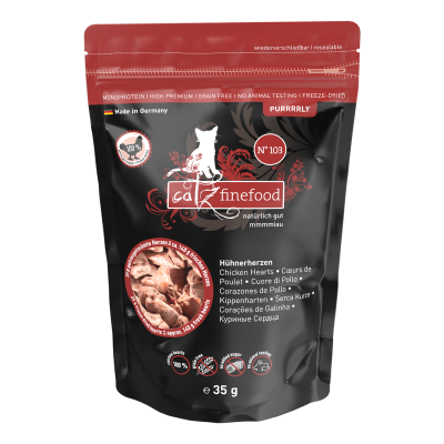 catz finefood® catz finefood® PURRRRLY N° 103 - Hühnerherzen 35g