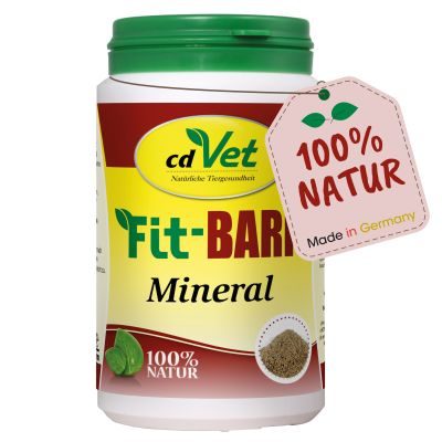 cdVet Mineral 300 g – Natürliche Mineralstoffquelle für Barf-Hunde & -Katzen