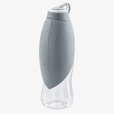 KESSI Outdoor Trinkflasche mit Silikonnapf KESSI 550 ml, grau