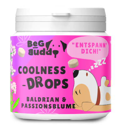 BeG Buddy Coolness Drops für Hunde, natürliche Beruhigung Hund
