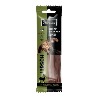 Chewies® Chewies® Hundezigarre Hirsch 75g