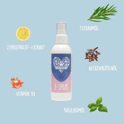 Thumbnail 1: Tierliebhaber Z-Spray für Hunde - Schutzspray gegen Zecken