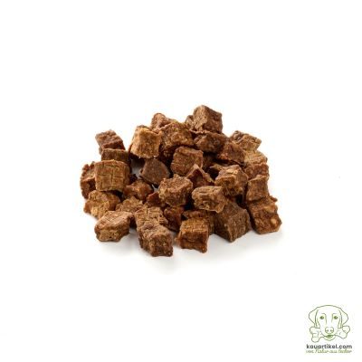 kauartikel.com Lachs-Würfel - Hunde-Kauartikel - Hunde-Snack - Kausnack - Fisch-Leckerli