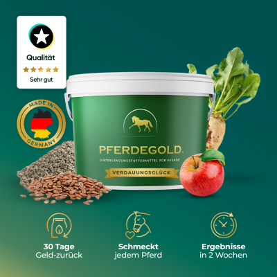 Thumbnail 4: Pferdegold Verdauungsglück Eimer 1.5kg