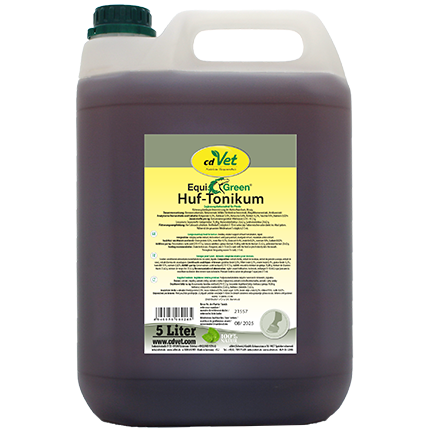 cdVet EquiGreen Huf-Tonikum 5 L – Ergänzungsfutterlösung für den Hufstoffwechsel bei Pferden
