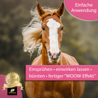 Thumbnail 3: WooW WOOW Mähnenspray für Pferde – Glanzspray & Schweifspray mit Wow-Effekt