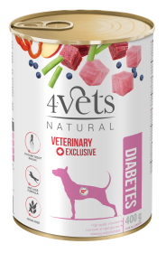 4vets NATURAL Diabetes 6 x 400g