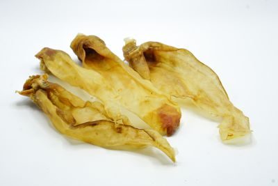 Thumbnail 1: mascota vital Ziegenohren, getrockneter Kauartikel für Hunde, 200 g