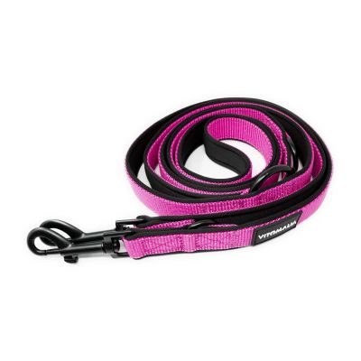 Thumbnail 2: Vitomalia Klassische verstellbare Hundeleine Nero Pink