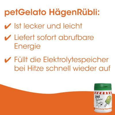 Thumbnail 3: petGelato HägenRübli 150 g – Die natürliche Eis-Alternative für Hunde, Katzen & Pferde