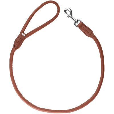 HUNTER Führleine Round & Soft Canadian Up 10/100, cognac