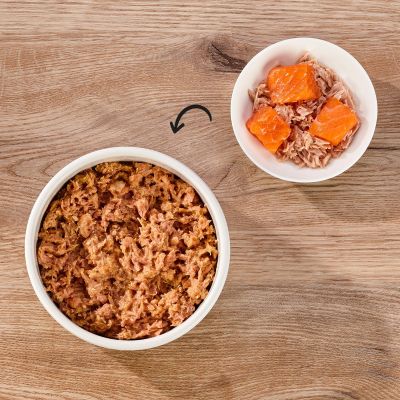 Thumbnail 5: Dogs'n Tiger Adult Premium Katzenfutter, Meer, Nassfutter, Getreidefrei, Thunfisch & Lachs, 12x 70g