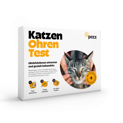 Thumbnail 1: Pezz Katzen Ohrentest | Bei wunden, juckenden oder riechenden Ohren