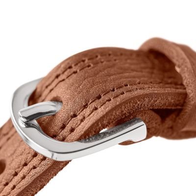 Thumbnail 4: HUNTER Halsband Karlby M (55), dunkelblau/cognac