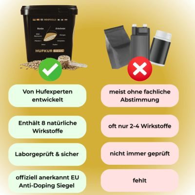 Thumbnail 4: Hoofgold Hufkur- 4 kg - Aus liebe zum Pferd