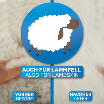 Thumbnail 4: BluePet Selbstreinigende Zupfbürste mit Pins, Hundebürste & Katzenbürste für Langhaar, ZupfZeug 2.0 mit Reinigungsknopf für die tägliche Anwendung