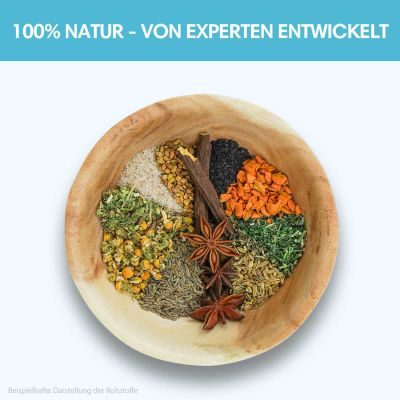 Thumbnail 2: Sollis Kräuterliebe Magenruhe, natürliches Ergänzungsfutter für Verdauungsprobleme beim Hund, 100 g