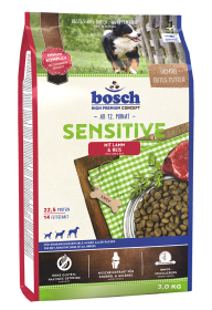 bosch Tiernahrung HPC Sensitive Lamm & Reis – Trockenfutter Hund – 3kg