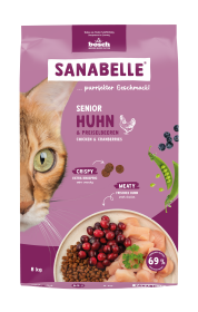 Sanabelle Sanabelle Senior Huhn – Trockenfutter für alte Katzen – 8kg