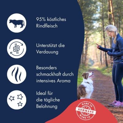 Thumbnail 6: Dr.Clauder’s Dr.Clauder´s Trainee Snack Rind 500g