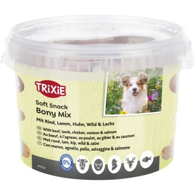 TRIXIE Soft Snack Bony Mix, XXL Pack