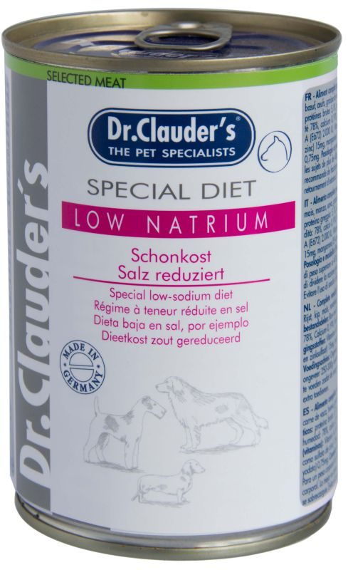 Dr.Clauder’s Special Diet Low Natrium 400g