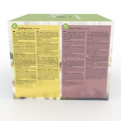 Thumbnail 2: Betty's Landhausküche #2 Mix-Box - 4 Sorten Katzenfutter mit hohem Fleischanteil à 2x 200g in Dosen