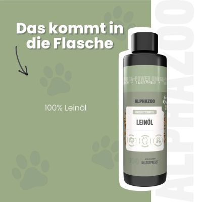 Thumbnail 5: ALPHAZOO ALPHAZOOLeinöl für Katzen