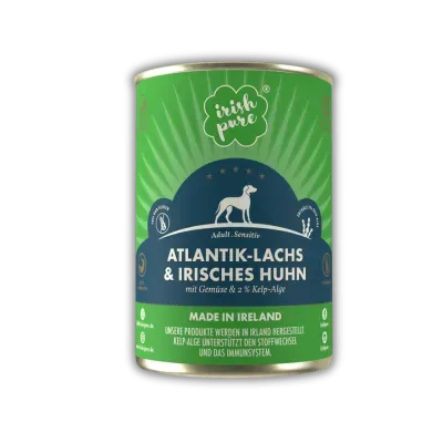 Thumbnail 6: Irish Pure Nassfutter Atlantik-Lachs & Irisches Huhn mit Gemüse & Kelp-Alge