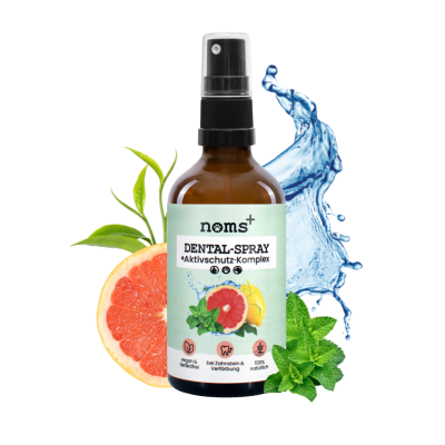 Noms+ Dentalspray bei Zahnstein für Hunde und Katzen
