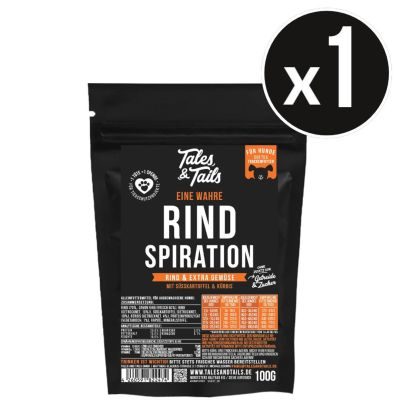 Tales & Tails Eine wahre Rindspiration Softtrockenfutter - Probe einzeln