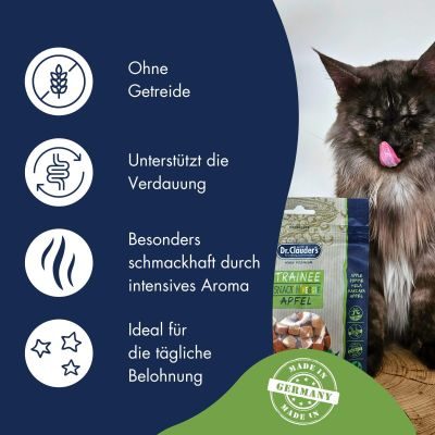 Thumbnail 6: Dr.Clauder’s Dr.Clauder´s Trainee Snack Veggie Apfel 80g