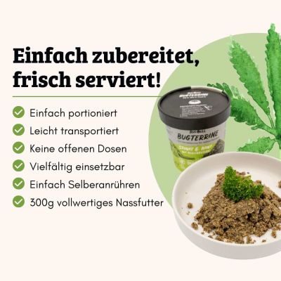 Thumbnail 11: BugBell Nassfutter mit Insekten zur Entspannung