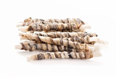 123… Hund dabei! Kaurolle mit Lachshaut 150g