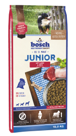bosch Tiernahrung HPC Junior Lamm & Reis Hundefutter – leicht verdaulich – 15kg