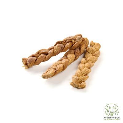 kauartikel.com Pferde-Darm, geflochten - hypoallergener Hunde-Kauartikel - Hunde-Snack - Kausnack vom Pferd - Leckerli