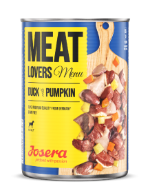 Josera Meat Lovers Menu Duck & Pumpkin Nassfutter – 6x400g